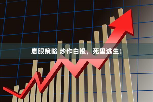 鹰眼策略 炒作白银，死里逃生！